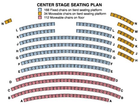 Carteret Performing Arts Center Seating Chart