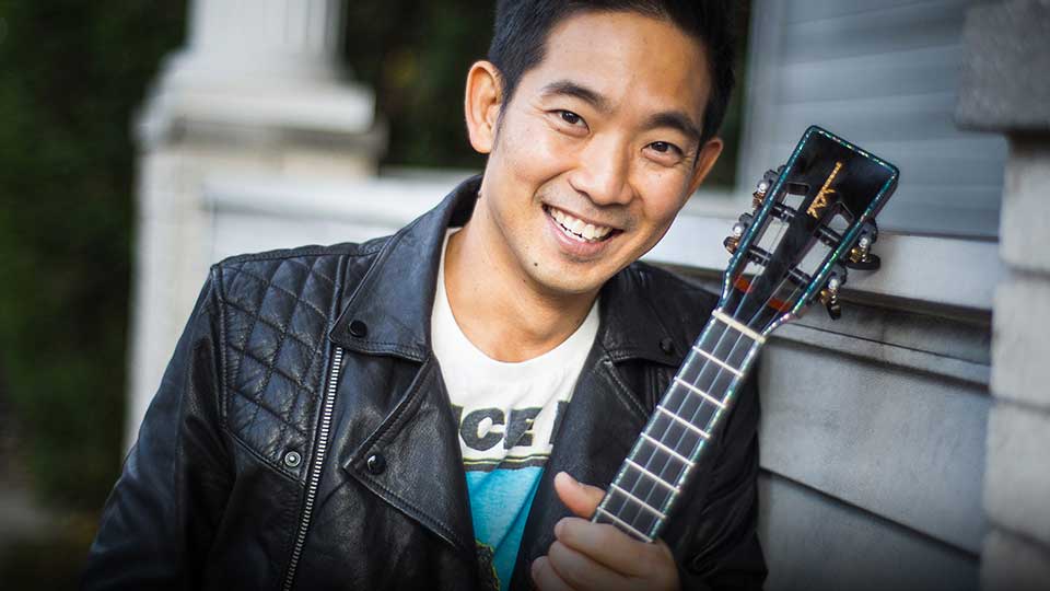 The Center for the Arts presents An Evening with Jake Shimabukuro on Friday, July 3, 2020.